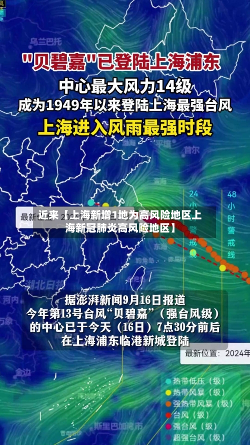 近来【上海新增1地为高风险地区上海新冠肺炎高风险地区】-第2张图片