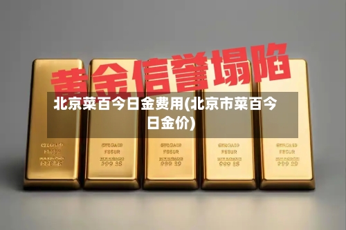 北京菜百今日金费用(北京市菜百今日金价)-第3张图片