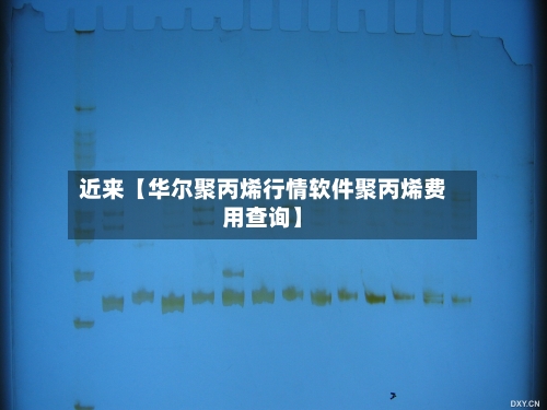 近来【华尔聚丙烯行情软件聚丙烯费用查询】