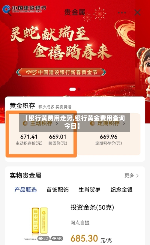 【银行黄费用走势,银行黄金费用查询今日】-第2张图片