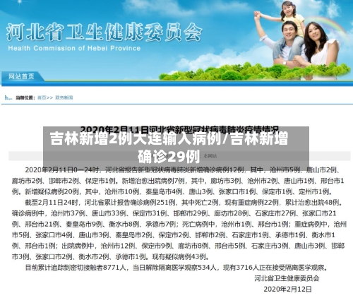 吉林新增2例大连输入病例/吉林新增确诊29例