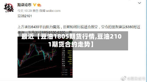 最近【豆油1805期货行情,豆油2101期货合约走势】-第2张图片