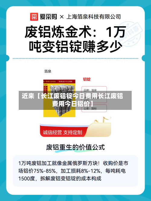 近来【长江废铝锭今日费用长江废铝费用今日铝价】-第2张图片
