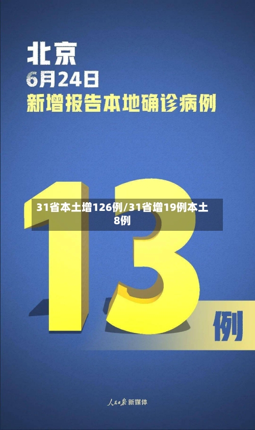 31省本土增126例/31省增19例本土8例