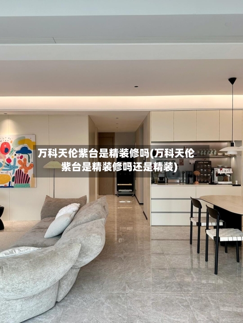 万科天伦紫台是精装修吗(万科天伦紫台是精装修吗还是精装)