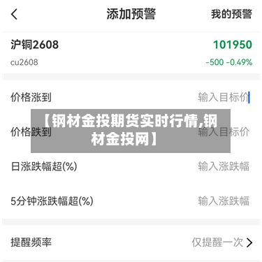 【钢材金投期货实时行情,钢材金投网】