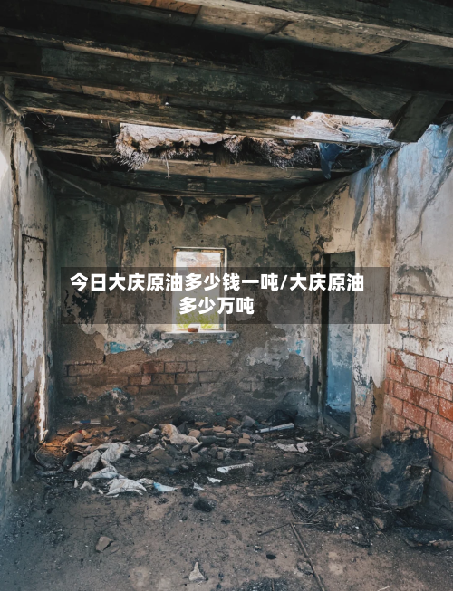 今日大庆原油多少钱一吨/大庆原油多少万吨-第2张图片