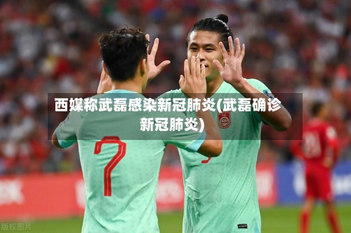 西媒称武磊感染新冠肺炎(武磊确诊新冠肺炎)