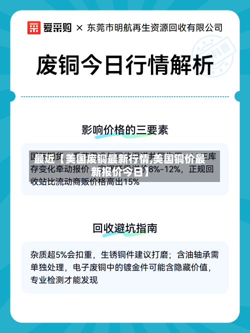 最近【美国废铜最新行情,美国铜价最新报价今日】-第3张图片