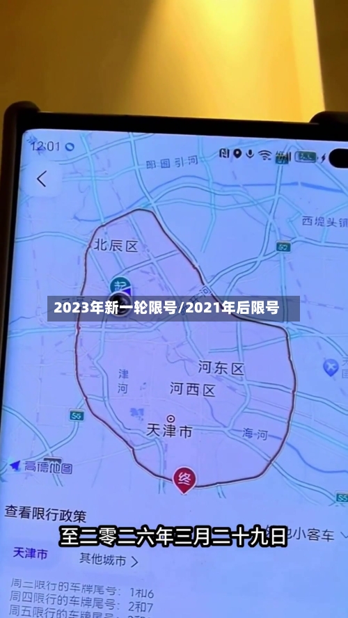 2023年新一轮限号/2021年后限号