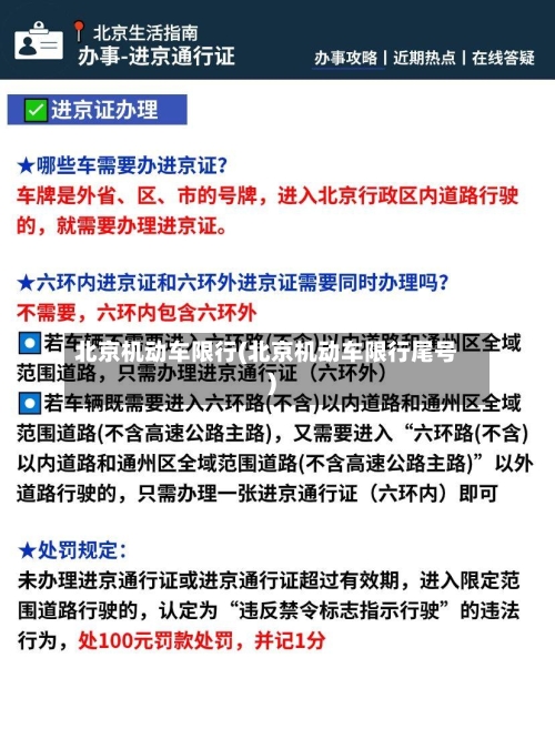 北京机动车限行(北京机动车限行尾号)-第3张图片