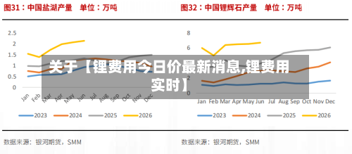 关于【锂费用今日价最新消息,锂费用实时】