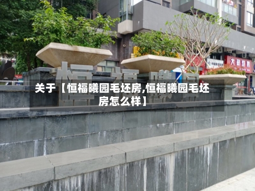 关于【恒福曦园毛坯房,恒福曦园毛坯房怎么样】-第2张图片