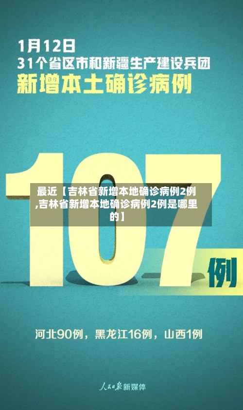 最近【吉林省新增本地确诊病例2例,吉林省新增本地确诊病例2例是哪里的】-第2张图片