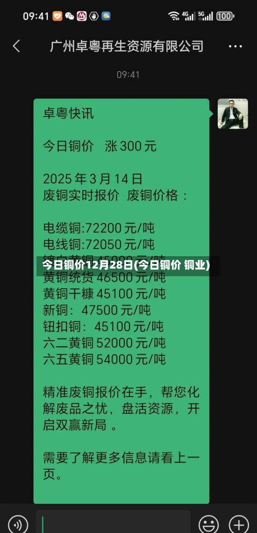 今日铜价12月28日(今日铜价 铜业)-第3张图片