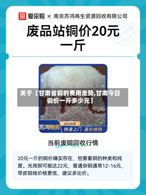 关于【甘肃省铜的费用走势,甘肃今日铜价一斤多少元】-第2张图片
