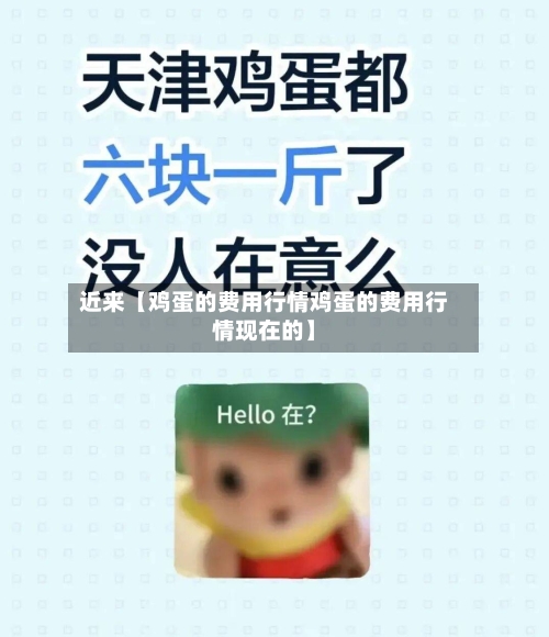 近来【鸡蛋的费用行情鸡蛋的费用行情现在的】