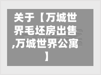 关于【万城世界毛坯房出售,万城世界公寓】-第2张图片