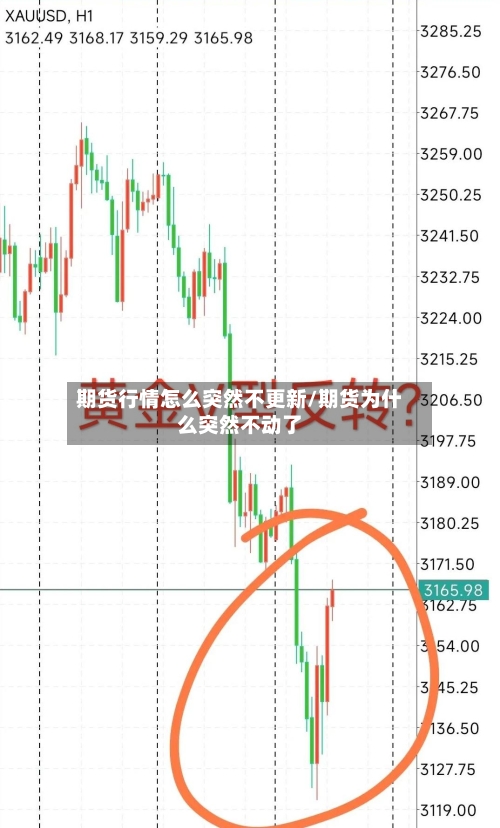 期货行情怎么突然不更新/期货为什么突然不动了
