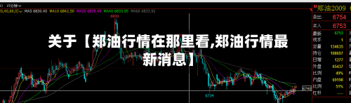 关于【郑油行情在那里看,郑油行情最新消息】-第2张图片