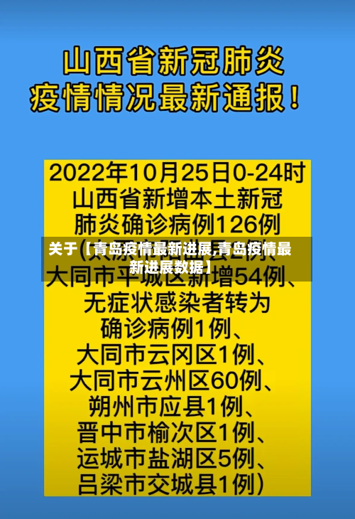 关于【青岛疫情最新进展,青岛疫情最新进展数据】-第2张图片