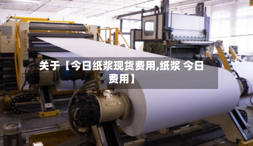 关于【今日纸浆现货费用,纸浆 今日费用】-第2张图片