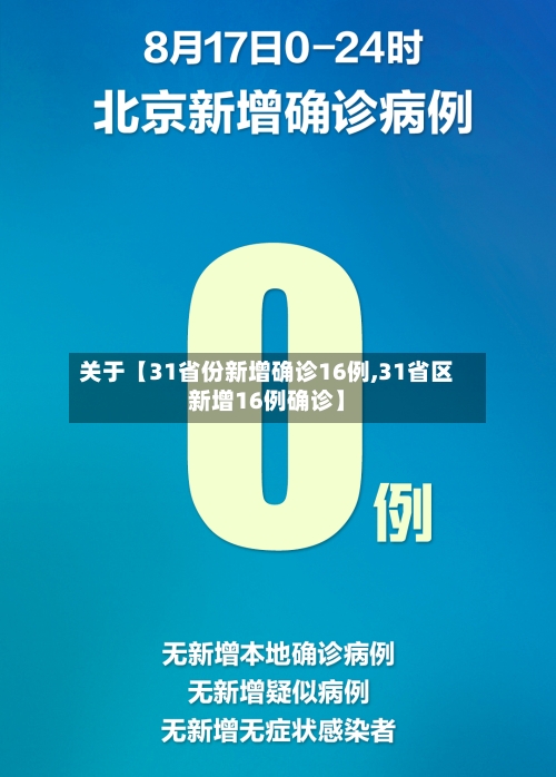 关于【31省份新增确诊16例,31省区新增16例确诊】-第2张图片