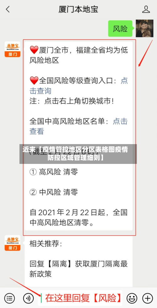 近来【疫情管控地区分区表格图疫情防控区域管理细则】-第2张图片