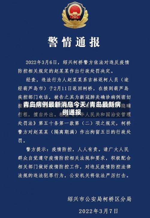 青岛病例最新消息今天/青岛最新病例通报-第2张图片