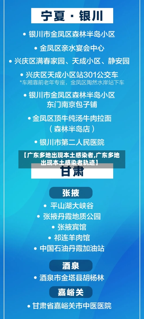 【广东多地出现本土感染者,广东多地出现本土感染者轨迹】-第2张图片
