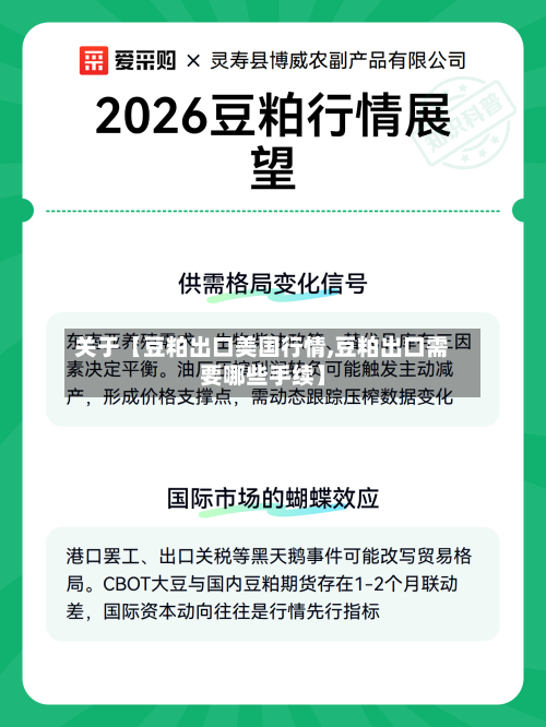 关于【豆粕出口美国行情,豆粕出口需要哪些手续】