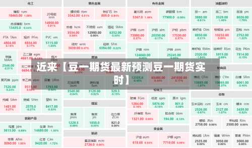 近来【豆一期货最新预测豆一期货实时】