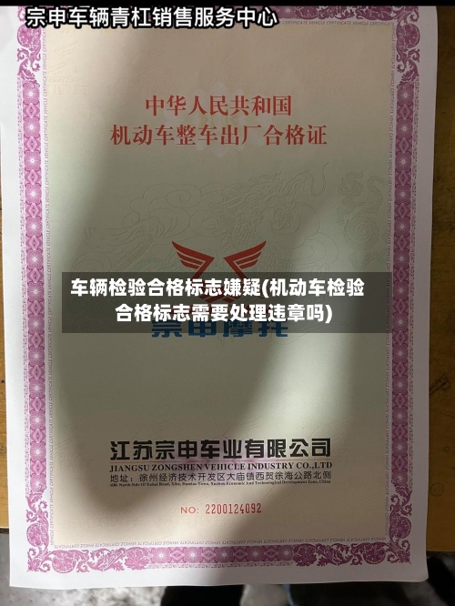 车辆检验合格标志嫌疑(机动车检验合格标志需要处理违章吗)-第2张图片