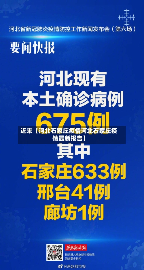 近来【河北石家庄疫情河北石家庄疫情最新报告】