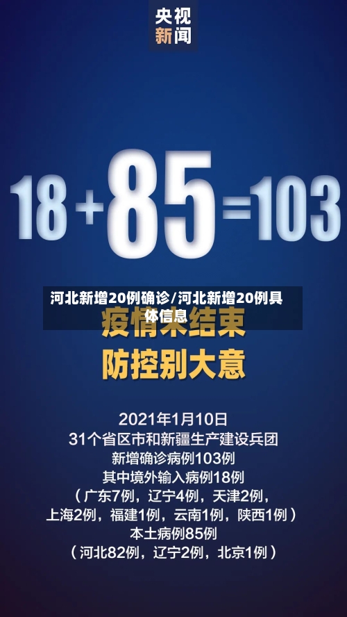河北新增20例确诊/河北新增20例具体信息