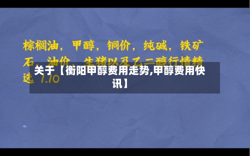 关于【衡阳甲醇费用走势,甲醇费用快讯】