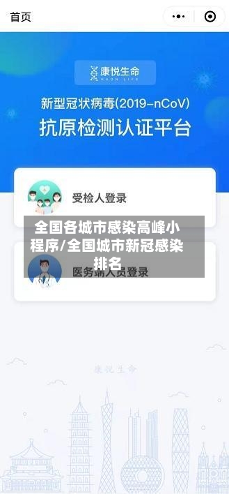 全国各城市感染高峰小程序/全国城市新冠感染排名-第2张图片