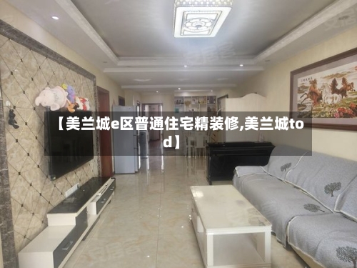 【美兰城e区普通住宅精装修,美兰城tod】