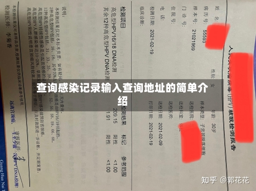 查询感染记录输入查询地址的简单介绍