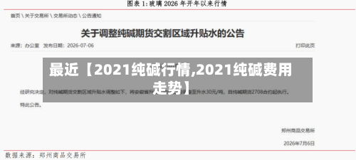 最近【2021纯碱行情,2021纯碱费用走势】-第2张图片