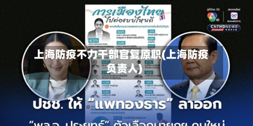 上海防疫不力干部官复原职(上海防疫负责人)-第2张图片