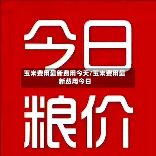 玉米费用最新费用今天/玉米费用最新费用今日