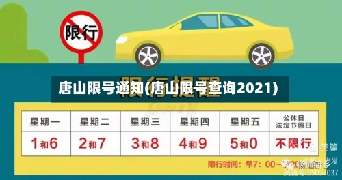 唐山限号通知(唐山限号查询2021)-第3张图片