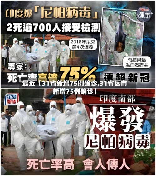 最近【31省新增75例确诊,31省区市新增75例确诊】-第2张图片