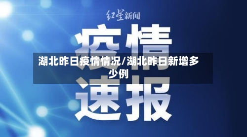 湖北昨日疫情情况/湖北昨日新增多少例