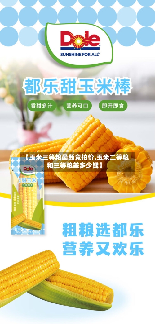 【玉米三等粮最新竞拍价,玉米二等粮和三等粮差多少钱】
