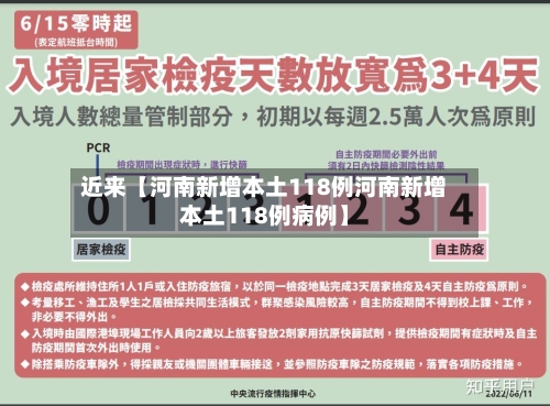 近来【河南新增本土118例河南新增本土118例病例】-第2张图片