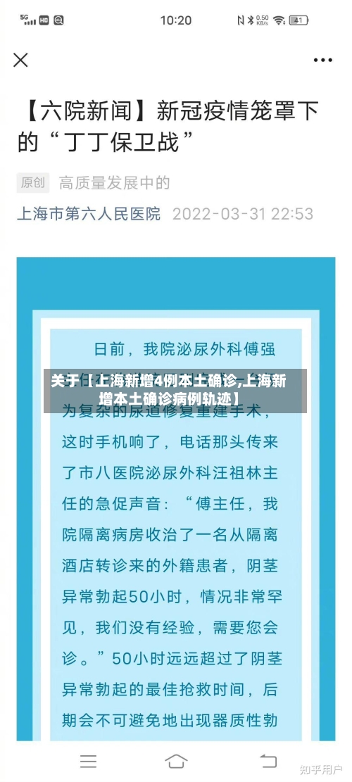 关于【上海新增4例本土确诊,上海新增本土确诊病例轨迹】-第3张图片