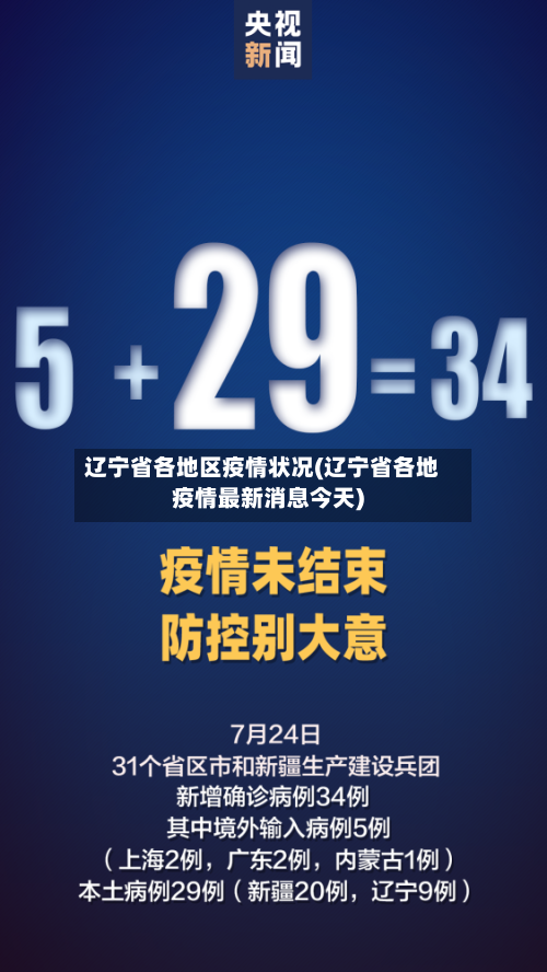 辽宁省各地区疫情状况(辽宁省各地疫情最新消息今天)