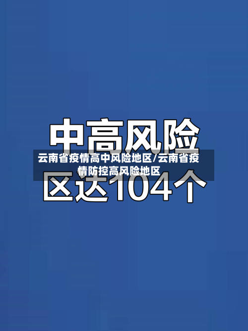 云南省疫情高中风险地区/云南省疫情防控高风险地区